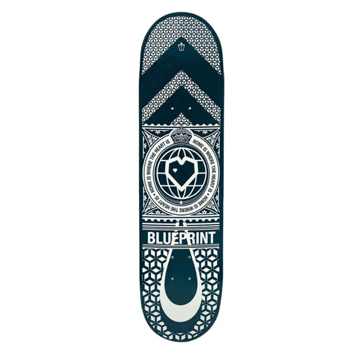 Deck Blueprint Home Heart Navy-Silver - 8 