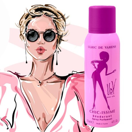 Ulric De Varens Desodorante Chic-Issime 125 ml Ulric De Varens Desodorante Chic-Issime 125 ml