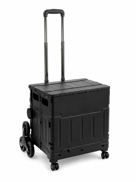 CARRO CAJA PLEGABLE NEGRO
