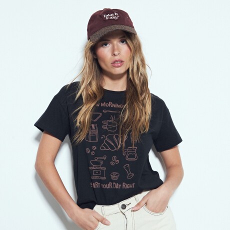 REMERA LILO Negro