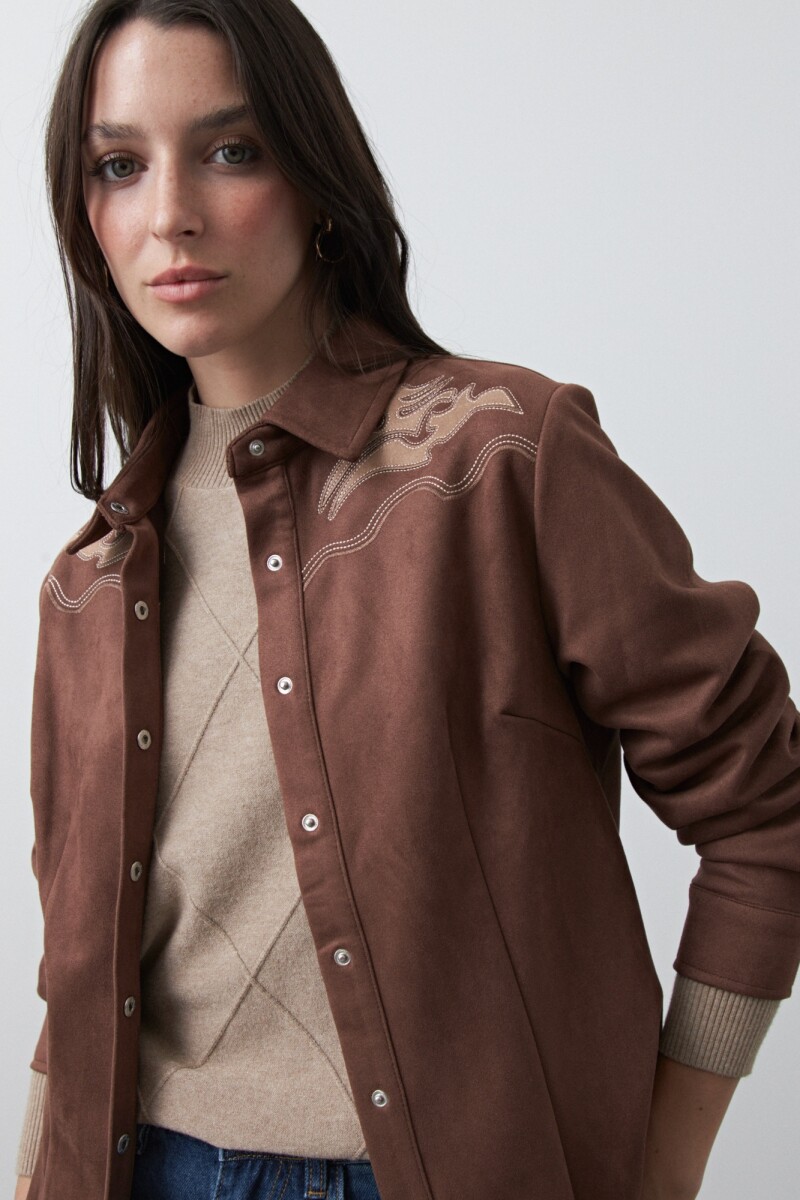 SOBRECAMISA VENTO Chocolate