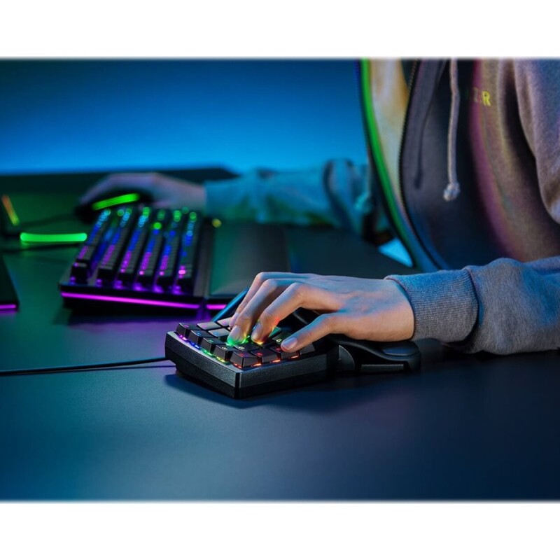 Razer Tartarus Pro - Teclado numérico - retroiluminación - USB - negro Razer Tartarus Pro - Teclado numérico - retroiluminación - USB - negro