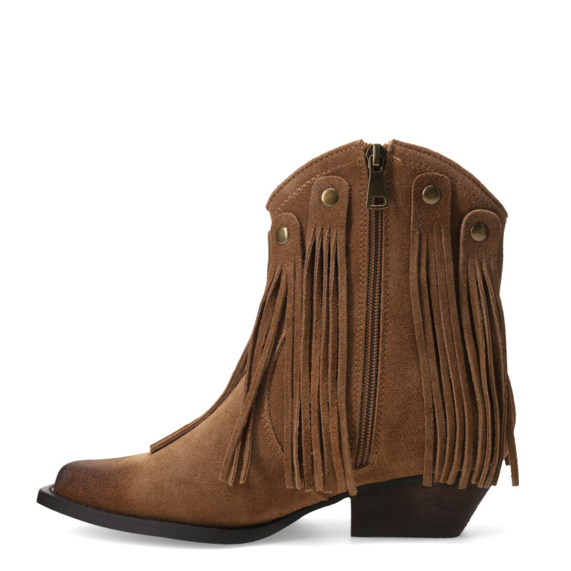 Botas de Mujer Miss Carol Cenit de Cuero Marrón