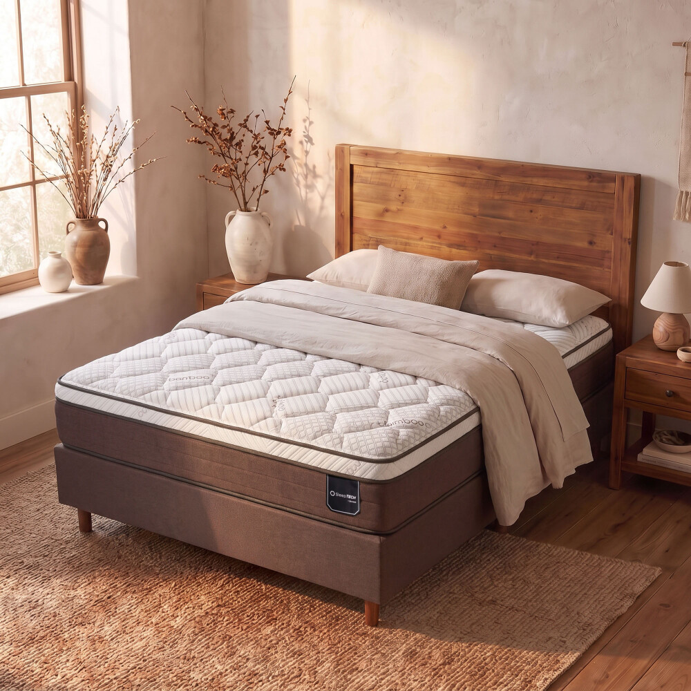 SOMMIER ESPUMA MOONLIGHT B 2 PLAZAS