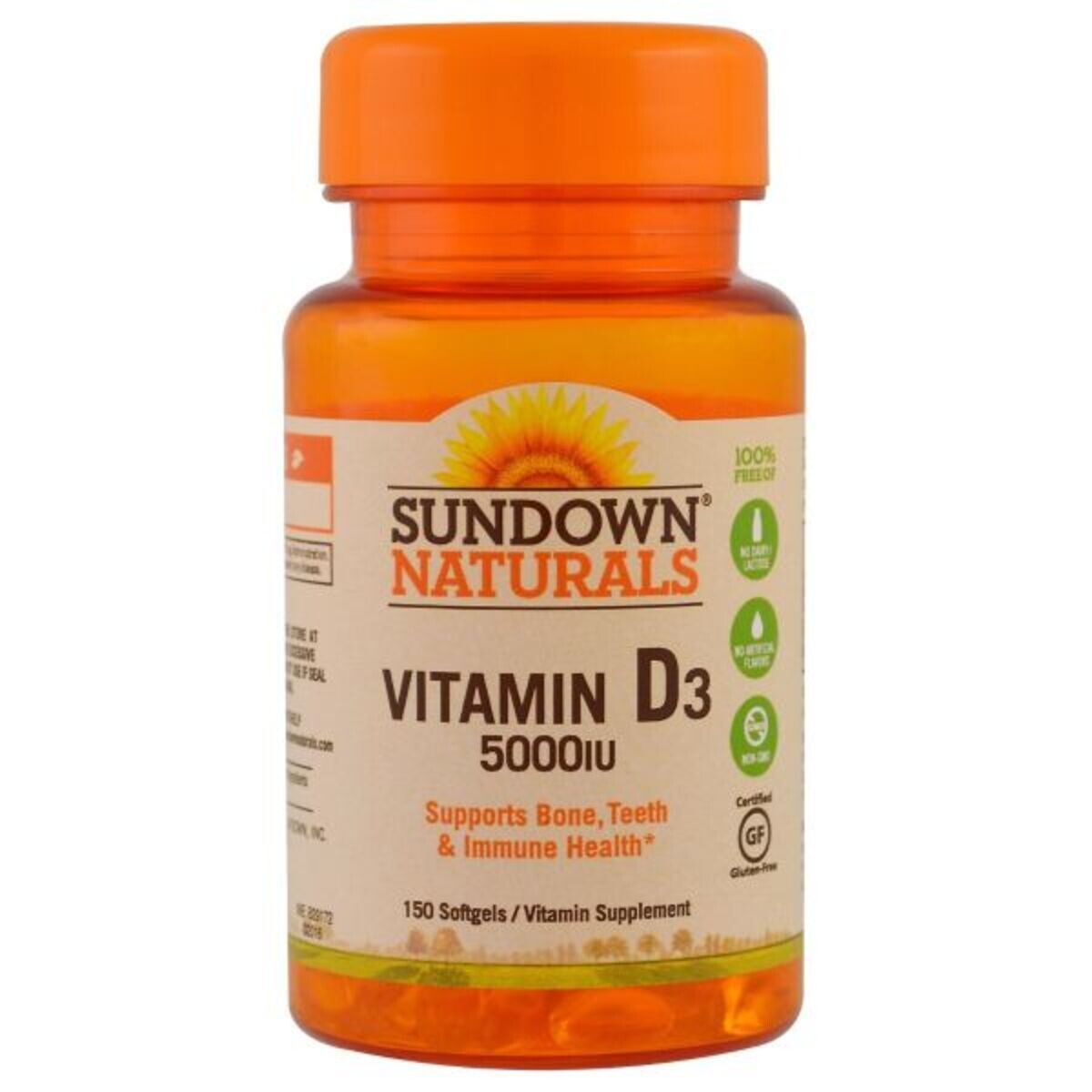 VITAMIN D3 125 MCG/ 5000 IU SUNDOWN FR. 