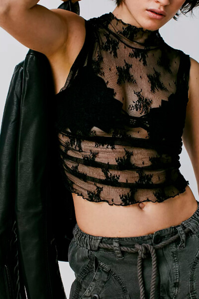 Musculosa Nice Try Negro