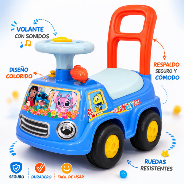 Buggie Stitch Con Luz Y Sonido Disney BUGGIE STITCH C/LUZ Y SONIDO 64022