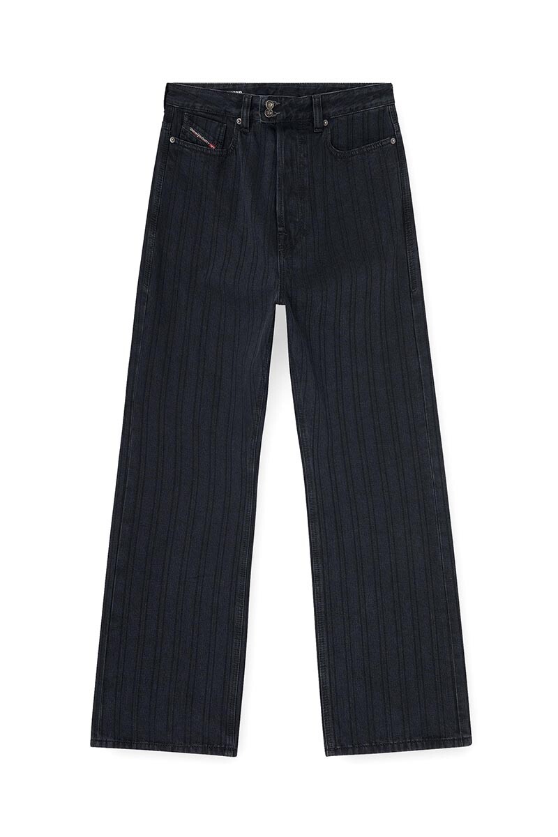 Jean Para Hombre 1980 D-Eeper-Ra Negro/gris Oscuro