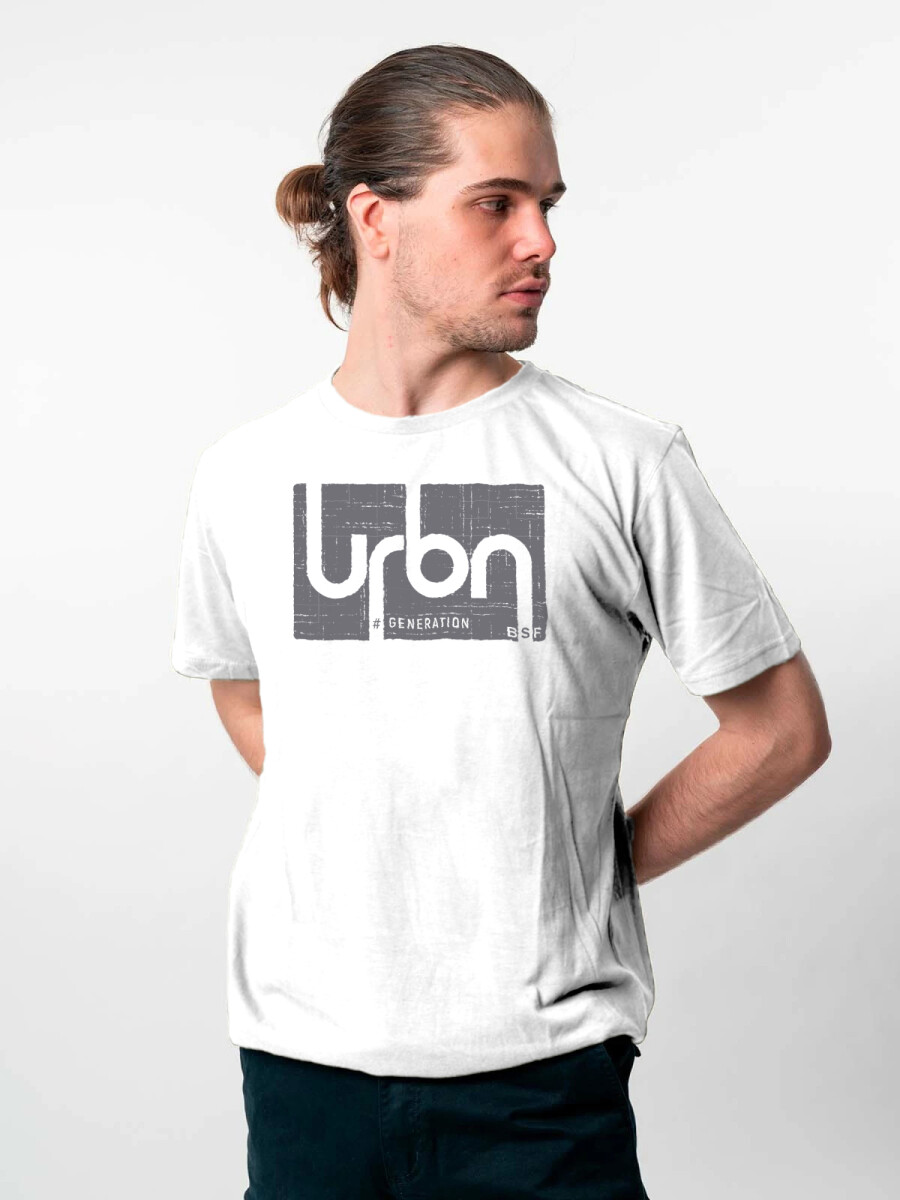 T-Shirt Print Urban - White 