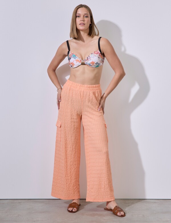 Pantalon Texturado CORAL