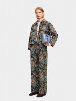 Pantalón Jacquard Floral multicolor