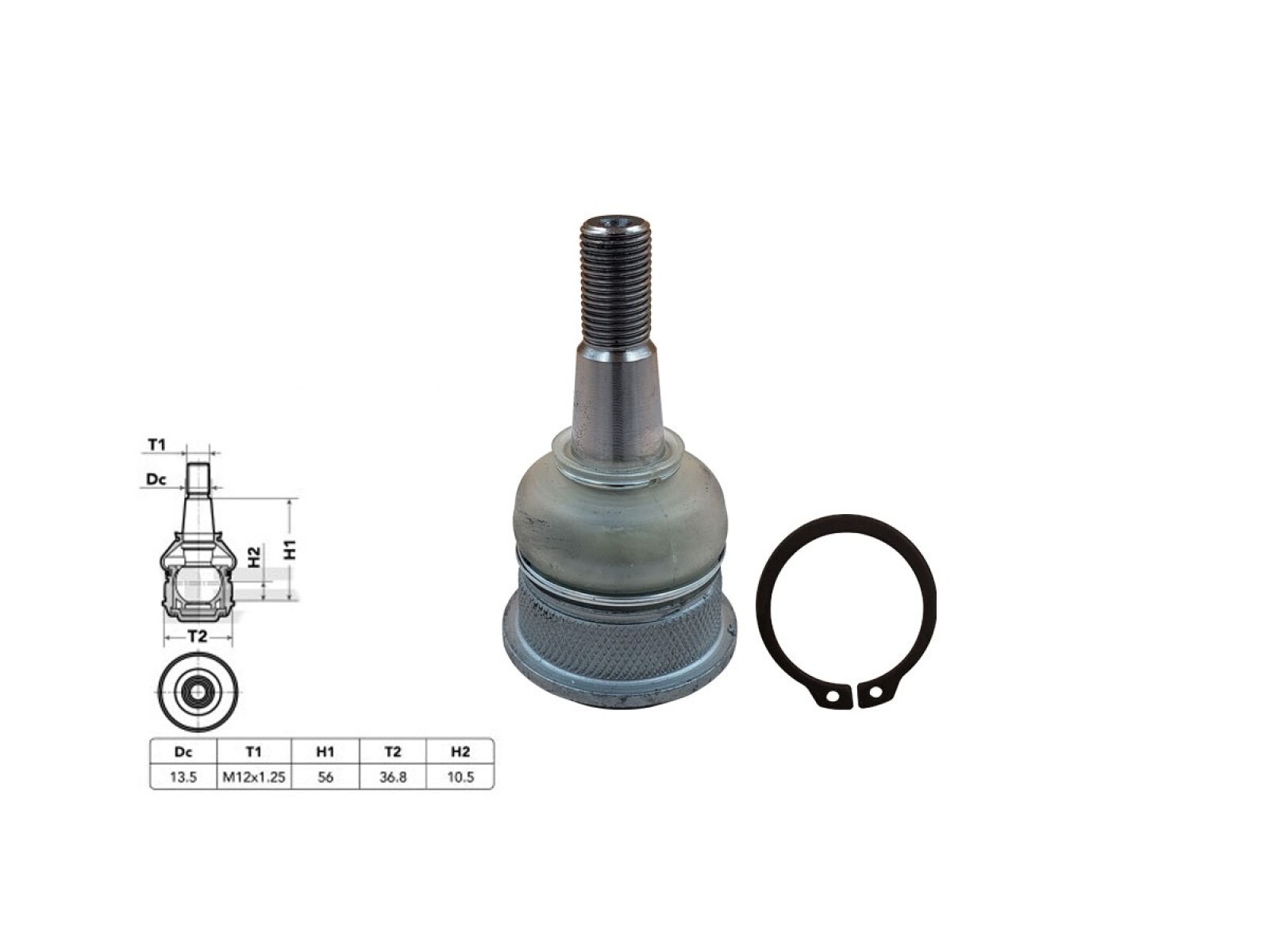Rotula Byd F0 Gli Citroen C1 Faw V5 Geely Lc Cross/Lc/515 Jac J2 Peug 107/108 Toyota Yaris 99-25 Der/Izq 