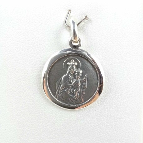 Medalla religiosa de plata 925, Escapulario. Medalla religiosa de plata 925, Escapulario.