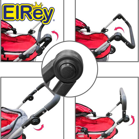 Coche Muñecas Juguete Bebé Bebote Capota Calidad Jug022006