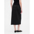 V-DENIM MIDI SKIRT BLACK 1