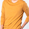 T-SHIRT ML MARK E23 RUSTY Mostaza
