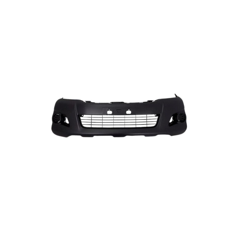 PARAGOLPE DELANTERO NEGRO LISO CON AGUJERO FENDER Paragolpe Delantero Negro Liso Con Agujero Fender