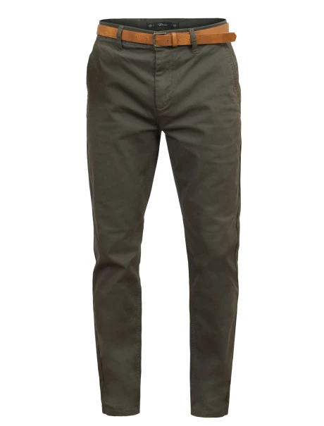 Pantalon chino verde