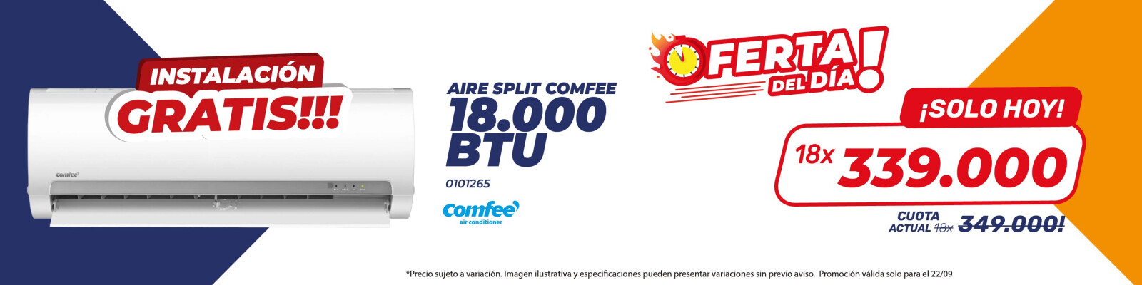 Oferta 1 del dia 22/09