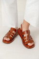 Sandalia afrodita Cognac