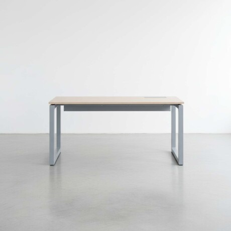 ESCRITORIO MADERA-Y-METAL GRIS WORK