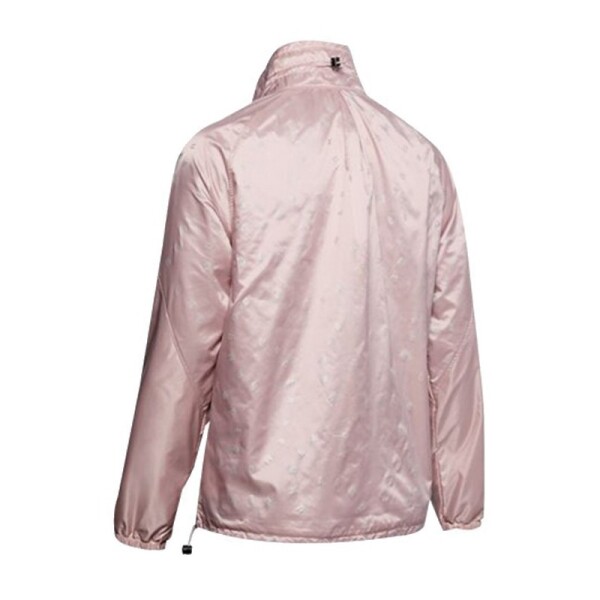 Campera Under Armour Recovery Woven Iridescent Training Rosa