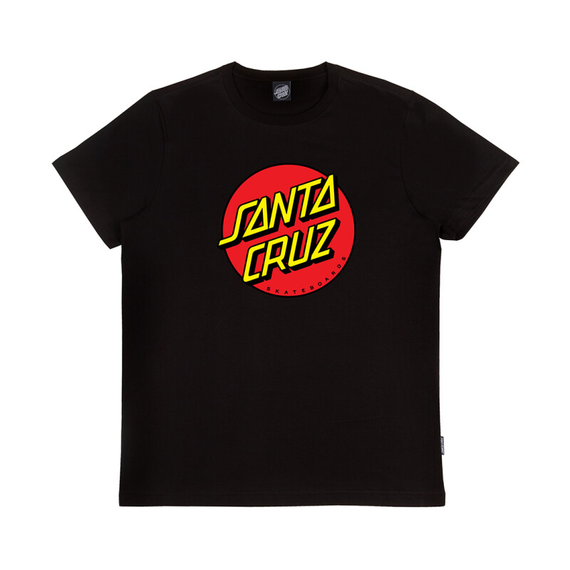 Remera MC Santa Cruz Juv Classic Dot Fr - Negro Remera MC Santa Cruz Juv Classic Dot Fr - Negro
