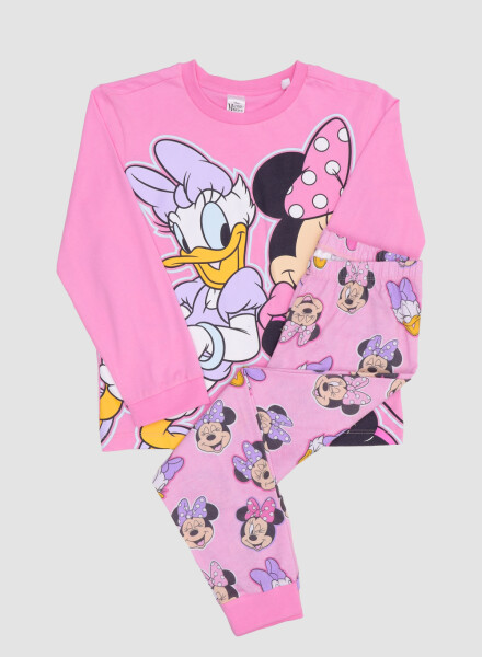 Pijama infantil minnie daisy Rosado