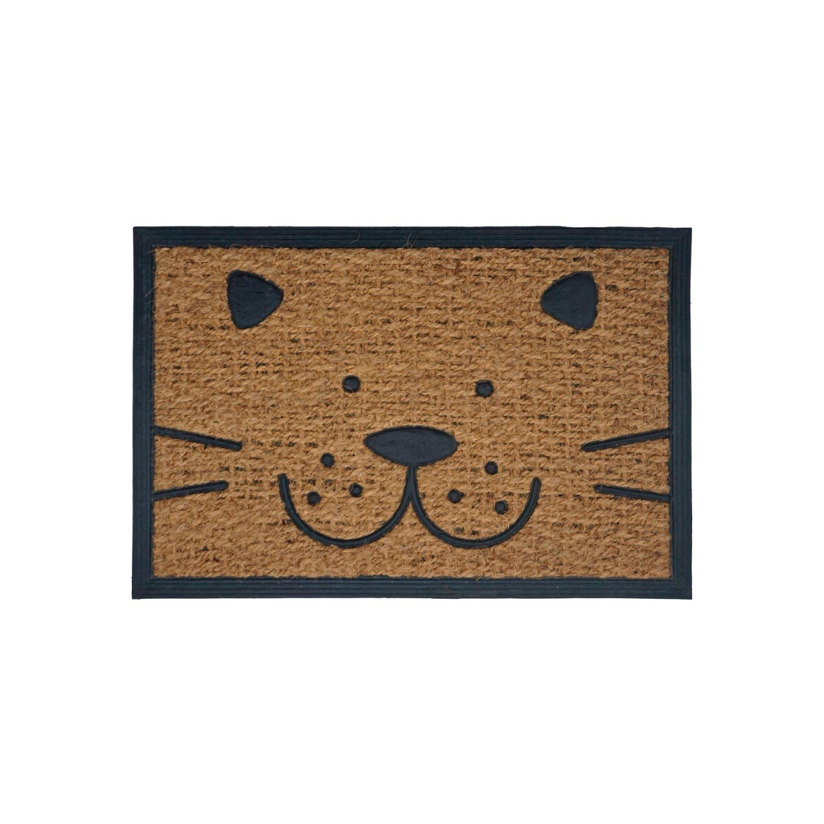 Alfombra Puerta Entrada Felpudo Coco Goma 40X60 - Gato 