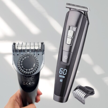 Corta Pelo Barba Profesional Recargable KEMEI KM-1628 Negro