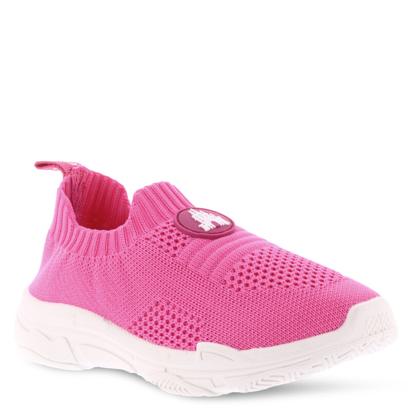 Championes Infantiles Disney Princesa Elastico Rosado