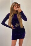 Terciopelo Dress Violeta