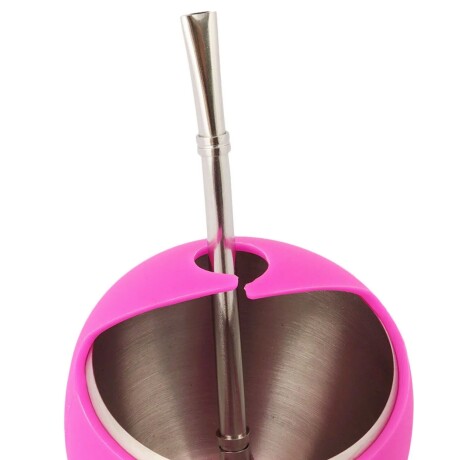 Set de mate de silicona + bombilla en acero inoxidable 300ml Keep Set de mate de silicona + bombilla en acero inoxidable 300ml Keep