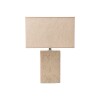 LAMPARA BEIGE C/BASE CERAMICA BEIGE 18X35X54CM Unica