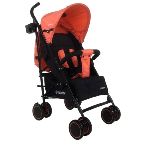 Coche de paseo tipo paragüita Bebesit Khronos con reclinación Rosa