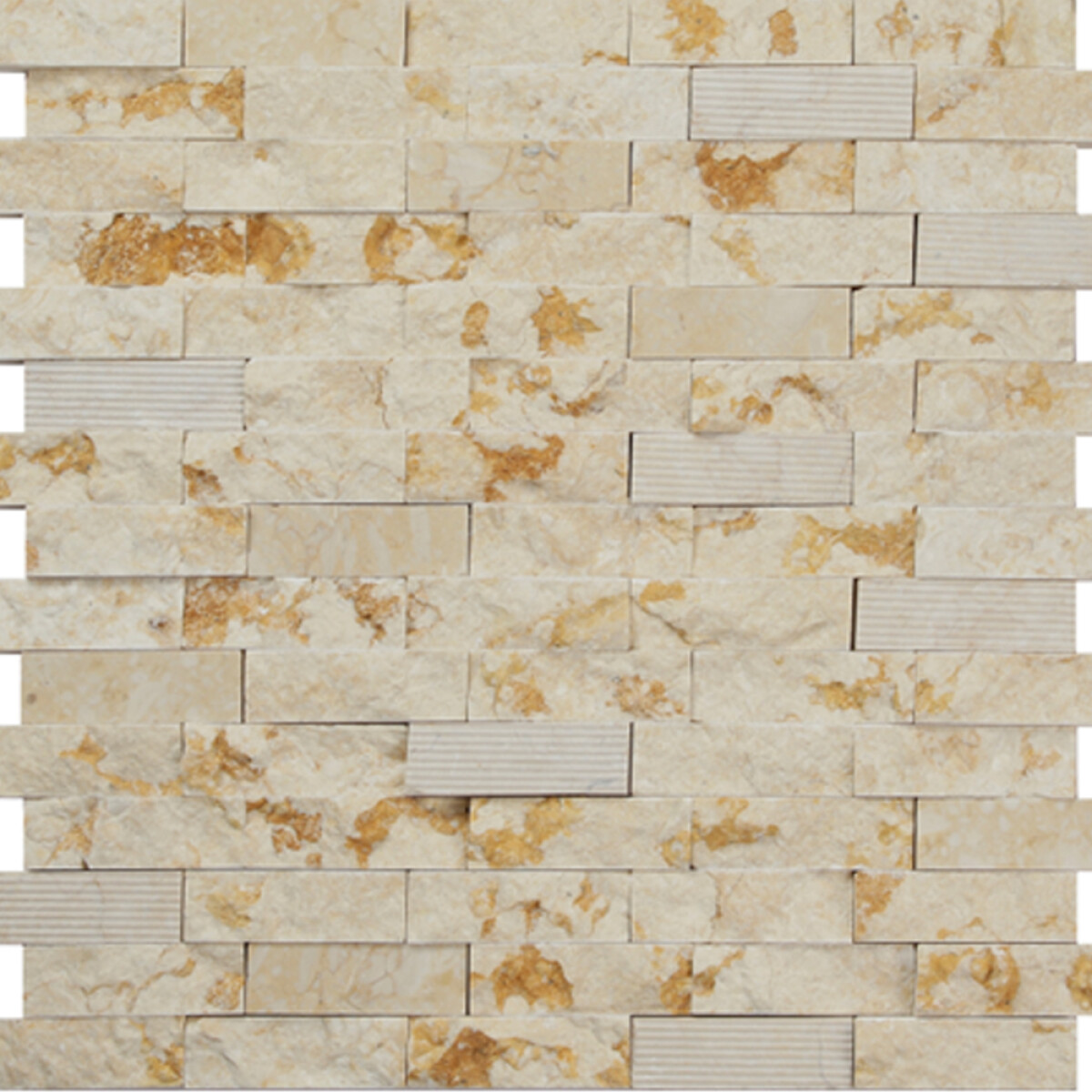 Mosaico Con Terminación De Piedra 304x304x8 Mm 