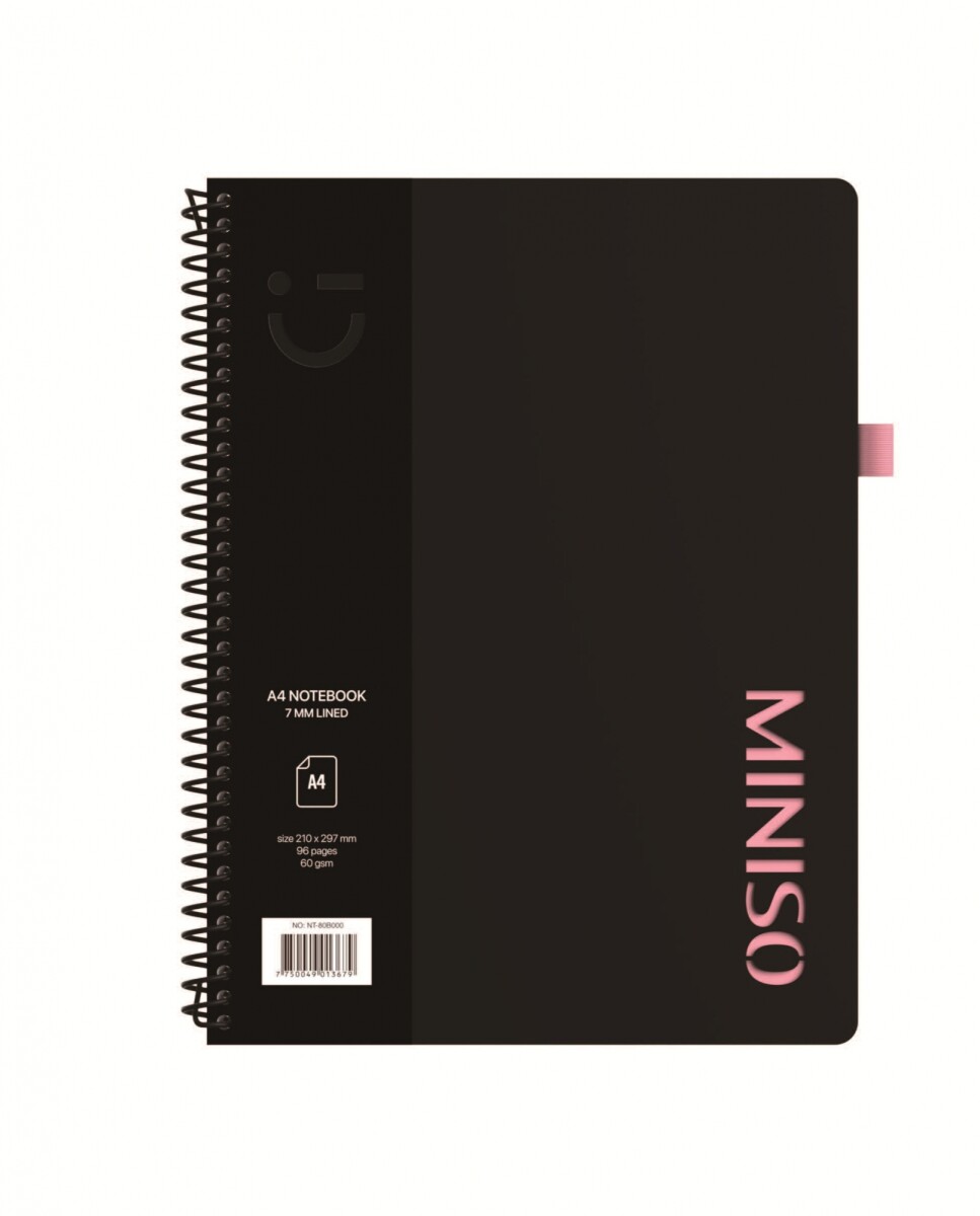 Cuaderno espiral A4 