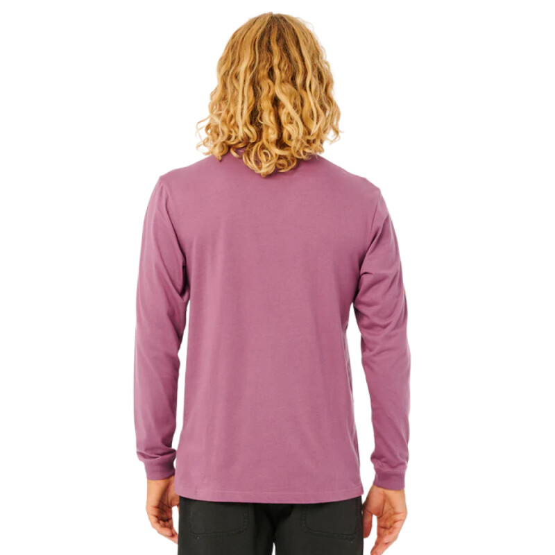 Remera ML Rip Curl Fade Out Icon - Lila Remera ML Rip Curl Fade Out Icon - Lila