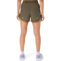 Short Running Nagino Run Adjustable 4In Short Mujer Dark Olive