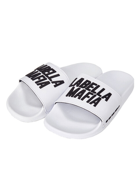 Chinelas Futura Blanca & Negro U