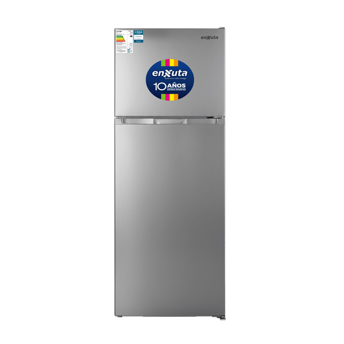 REFRIGERADOR FRÍO SECO INVERTER 245 LITROS INOX ENXUTA 