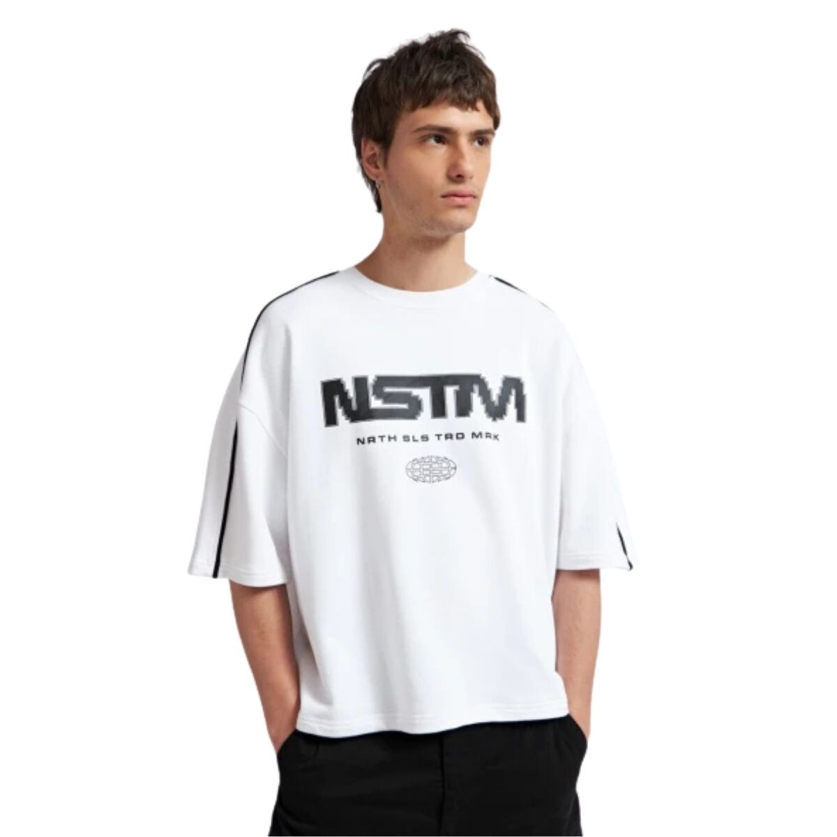 T-SHIRT NSTM S-XL - BLANCO 