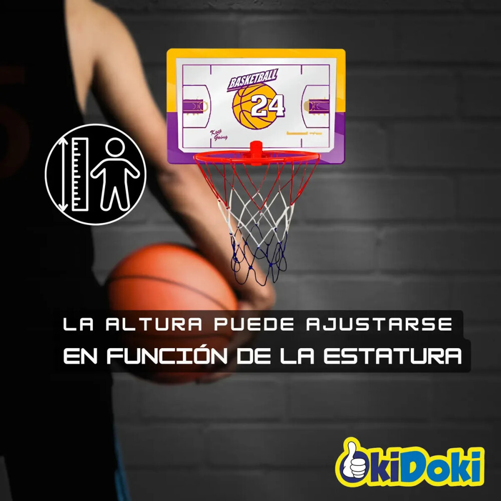Tablero de basketball con balón e inflador. 40 x 32cms Tablero de basketball con balón e inflador. 40 x 32cms