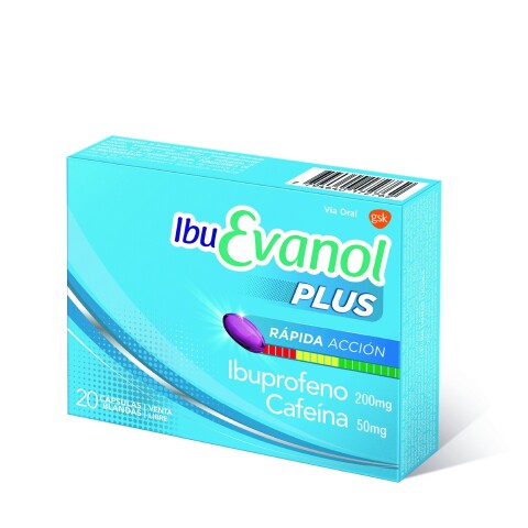Ibuevanol Plus 20 Capsulas Blandas