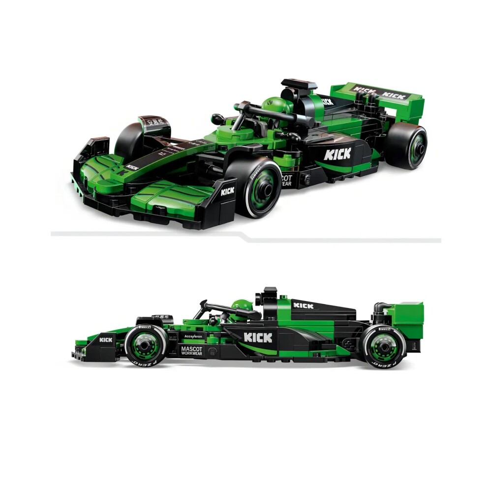 LEGO Speed Champions KICK Sauber F1 Team C44 Auto de Carreras 10+ LEGO SPEED CHAMPIONS AUTO DE CARRERAS KICK SAUBER F1 TEAM C44 10+