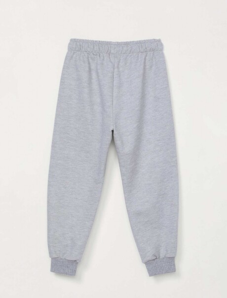 PANTALÓN BABUCHA INFANTIL UNISSEX GRIS