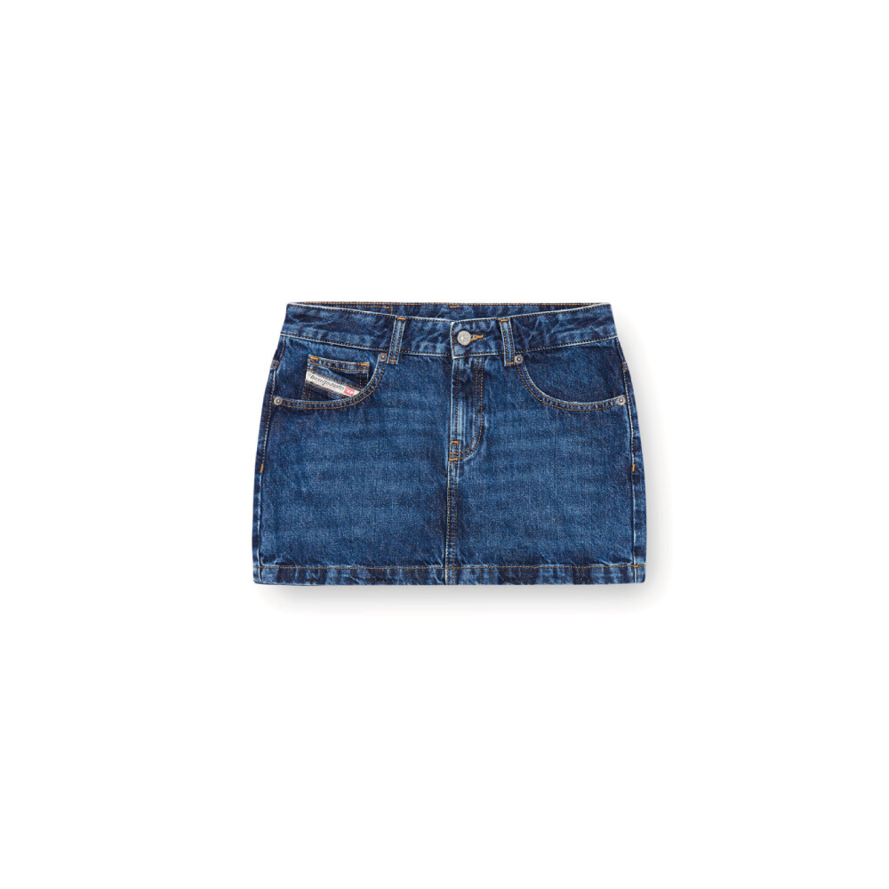 Falda Para Mujer De-Ron Azul Marino