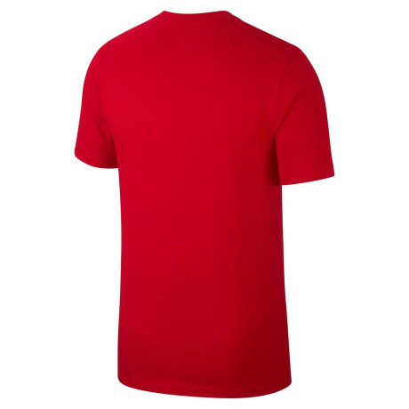 Remera M J Jumpman Manga Corta Media larga de Hombre Rojo