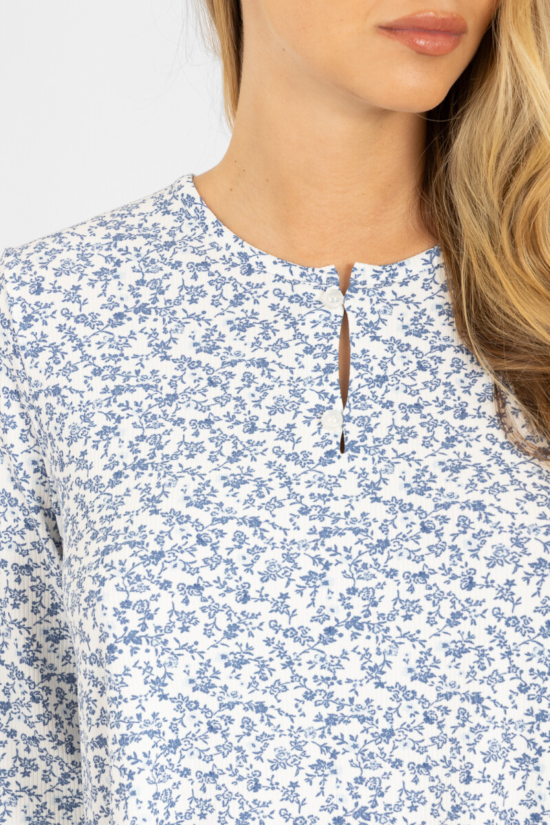 Pijama rulote london ml Azul