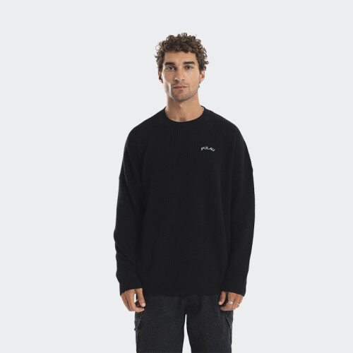 Buzo Pulau Tejido Now Is Now Negro